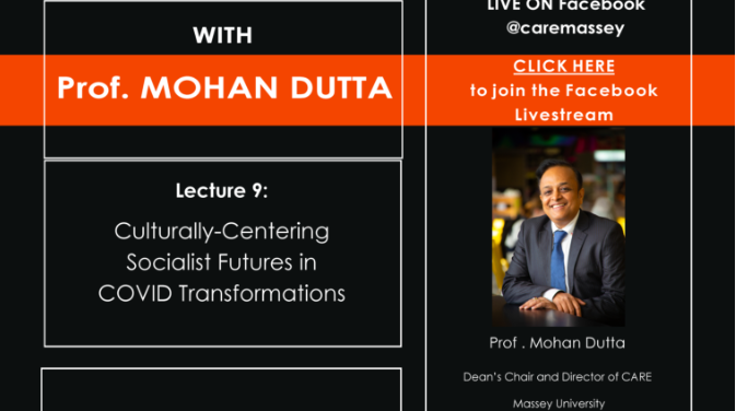 CARE Covid-19 Lecture series with Mohan Dutta